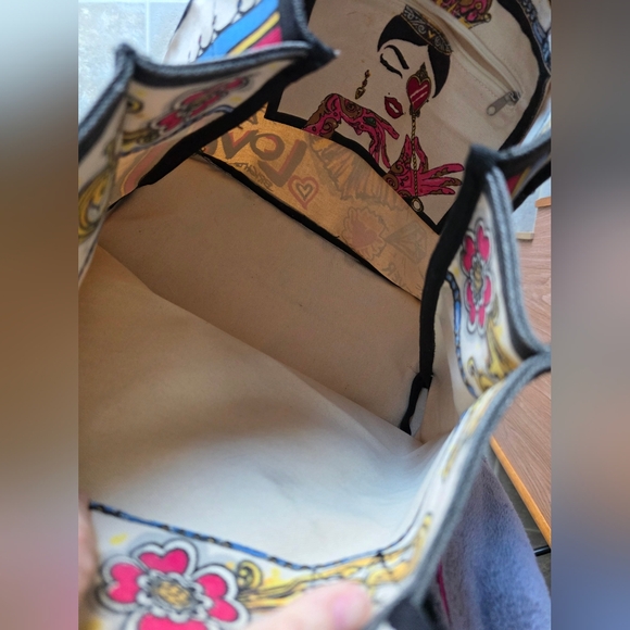 Brighton Queen Of Love Canvas Tote - Picture 5 of 5